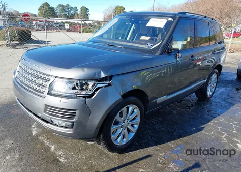 2017 Land Rover Range Rover 3.0L V6 Turbocharged Diesel Hse Td6 from USA, damaged, VIN SALGS2FK7HA363715